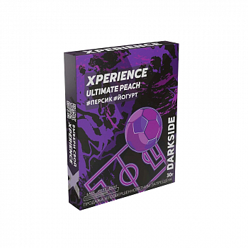 Табак Darkside Xperience, 30гр "ULTIMATE PEACH (Персик, Йогурт)"